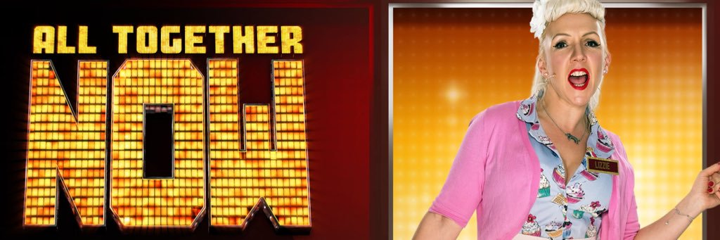 Lizzie Capener | TV Judge on #AllTogetherNow banner