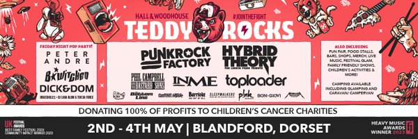 TeddyRocksFest Profile Banner