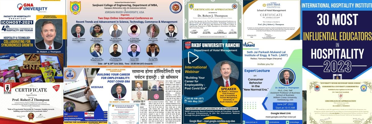 Robert J Thompson banner