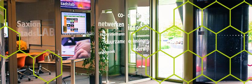 stadsLAB Saxion banner