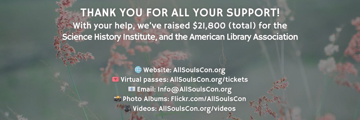 All Souls Con banner