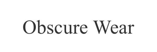 ObscureWearCo's profile banner image