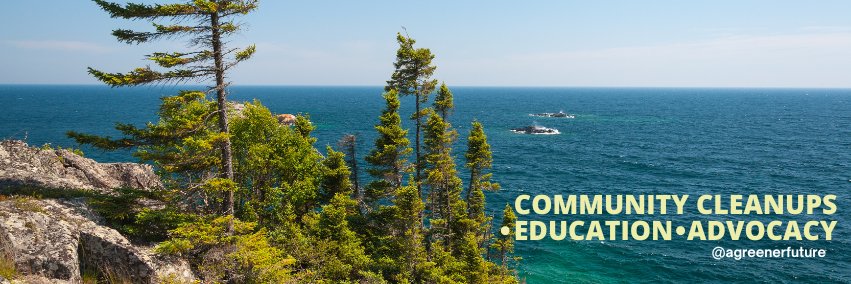 A Greener Future banner