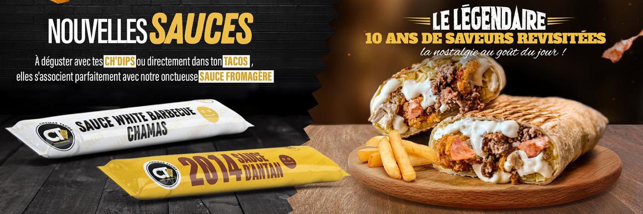 Chamas Tacos Officiel banner