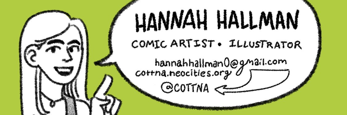 🎨 hannah hallman @ book banner