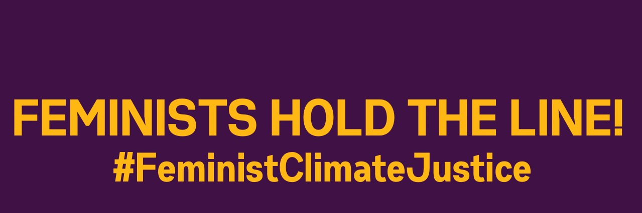 Women & Gender Constituency banner