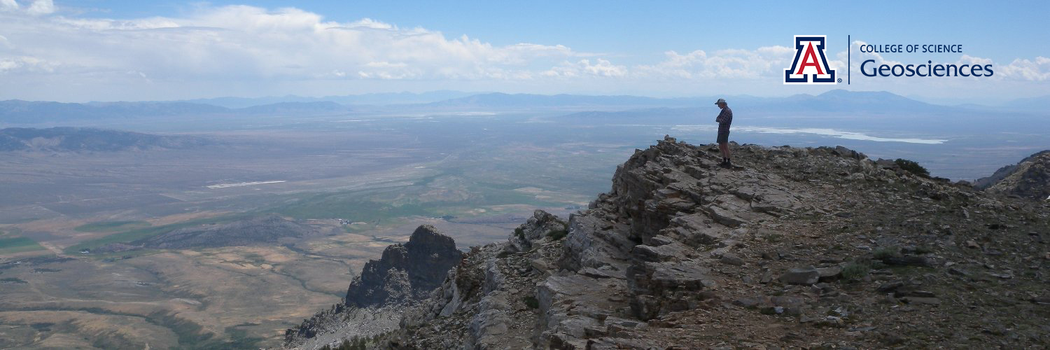 University of Arizona Geosciences banner