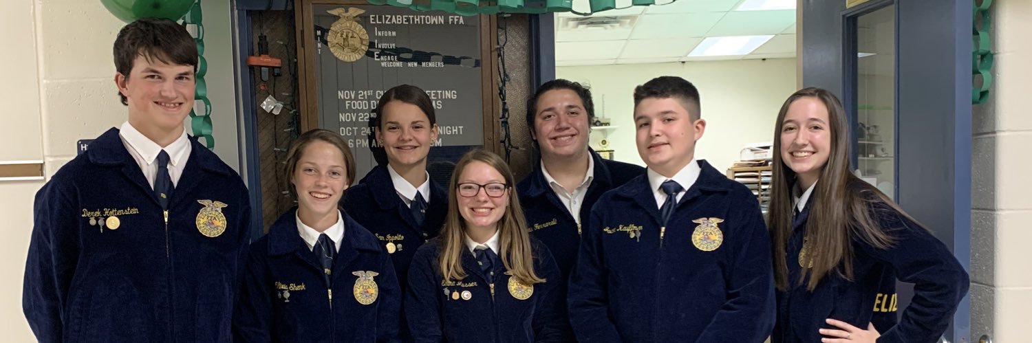 Elizabethtown FFA banner