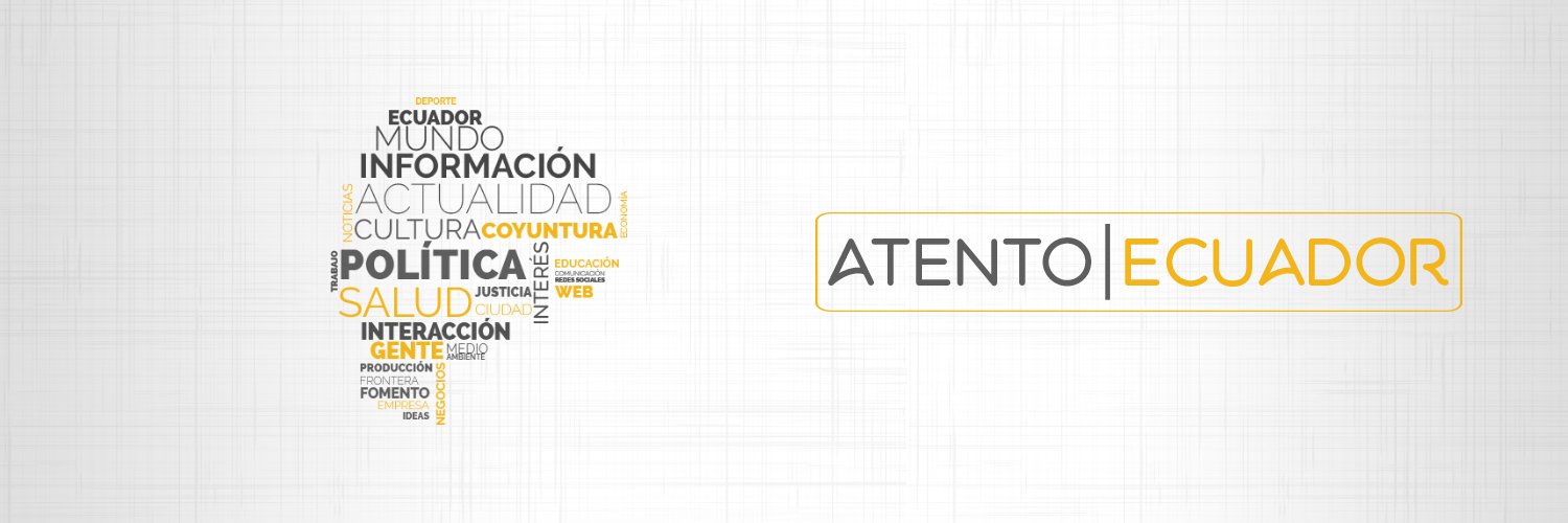 atentoecuador's profile banner image
