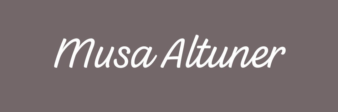 Musa ALTUNER banner