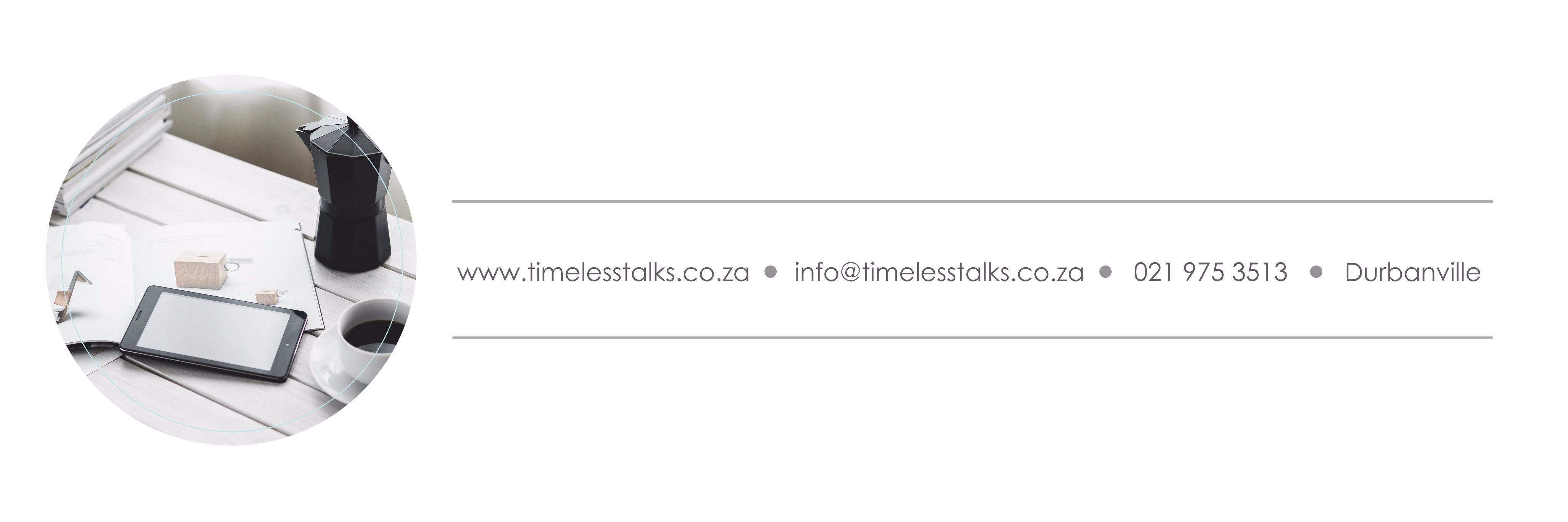 TimelessTalks banner