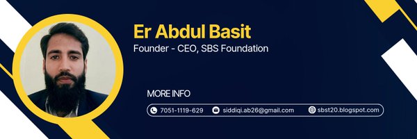 Er Abdul Basit Profile Banner