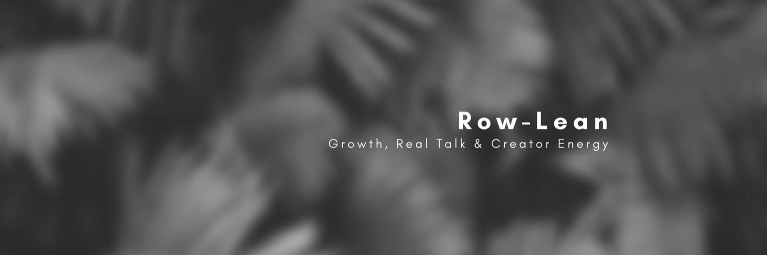 Row-Lean banner
