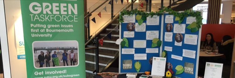 SUBU Green TaskForce banner