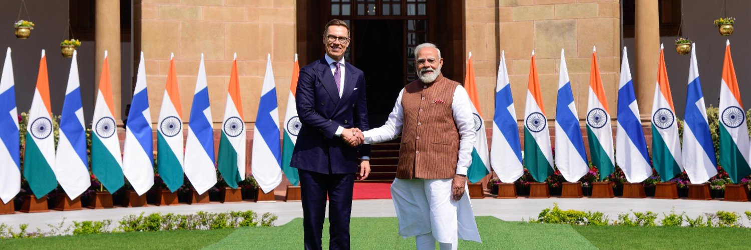 India in Finland banner