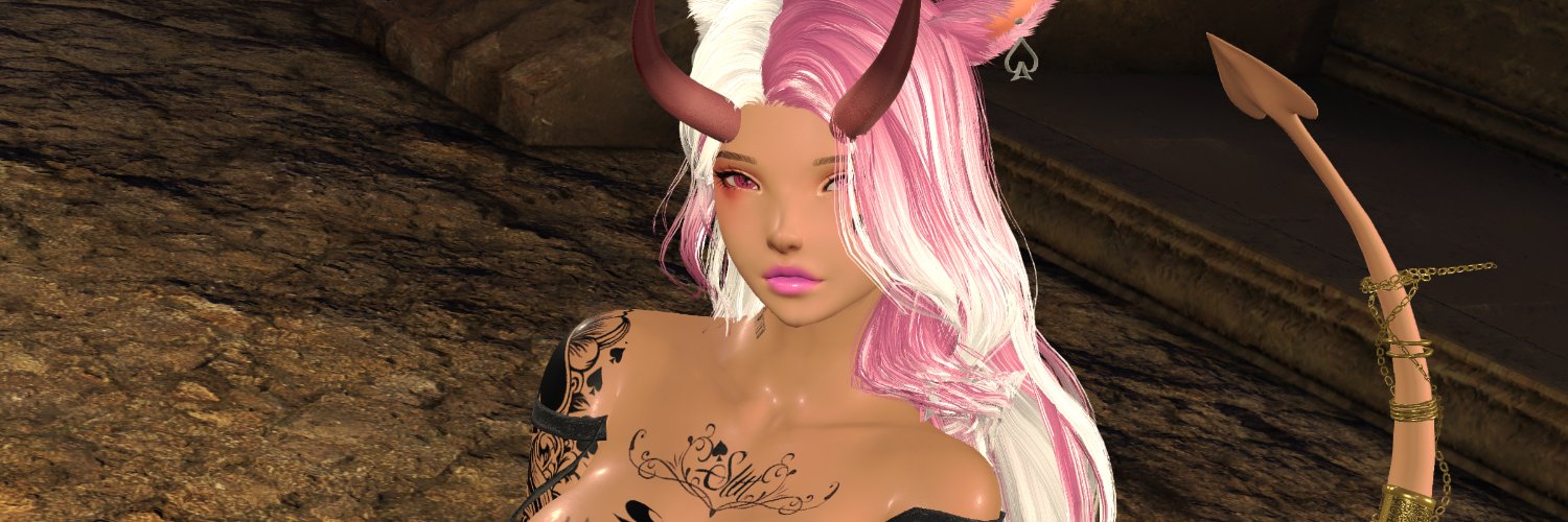 PinkHairedMiqo's profile banner image