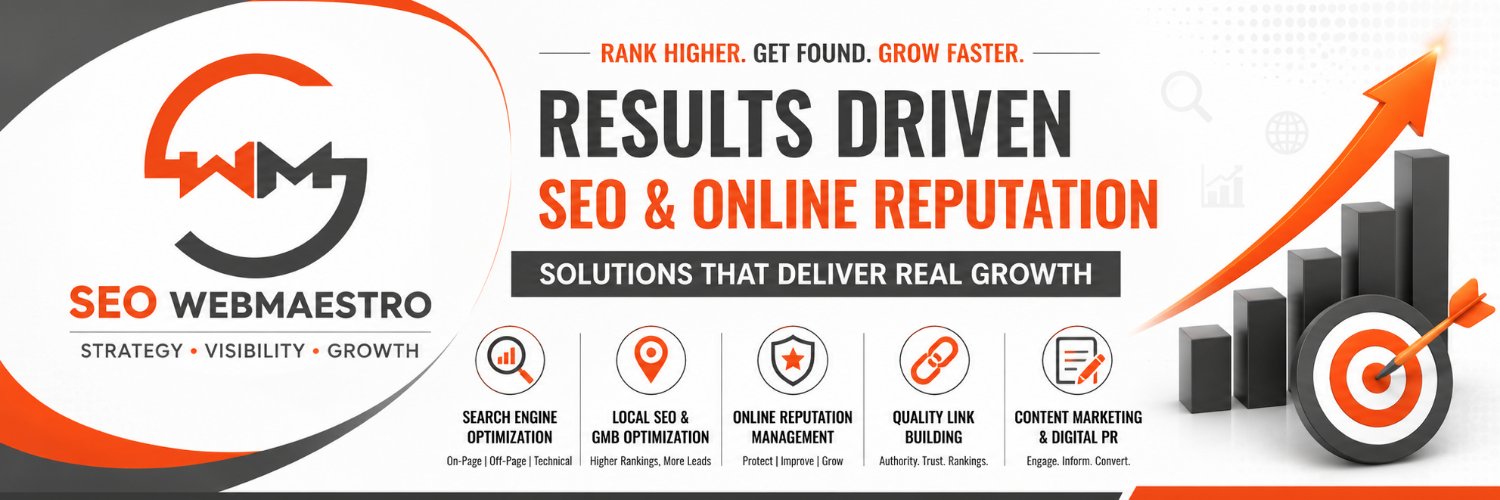seo_webmaestro's profile banner image