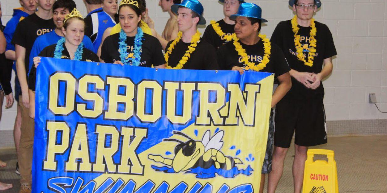 OPHS Swim and Dive banner