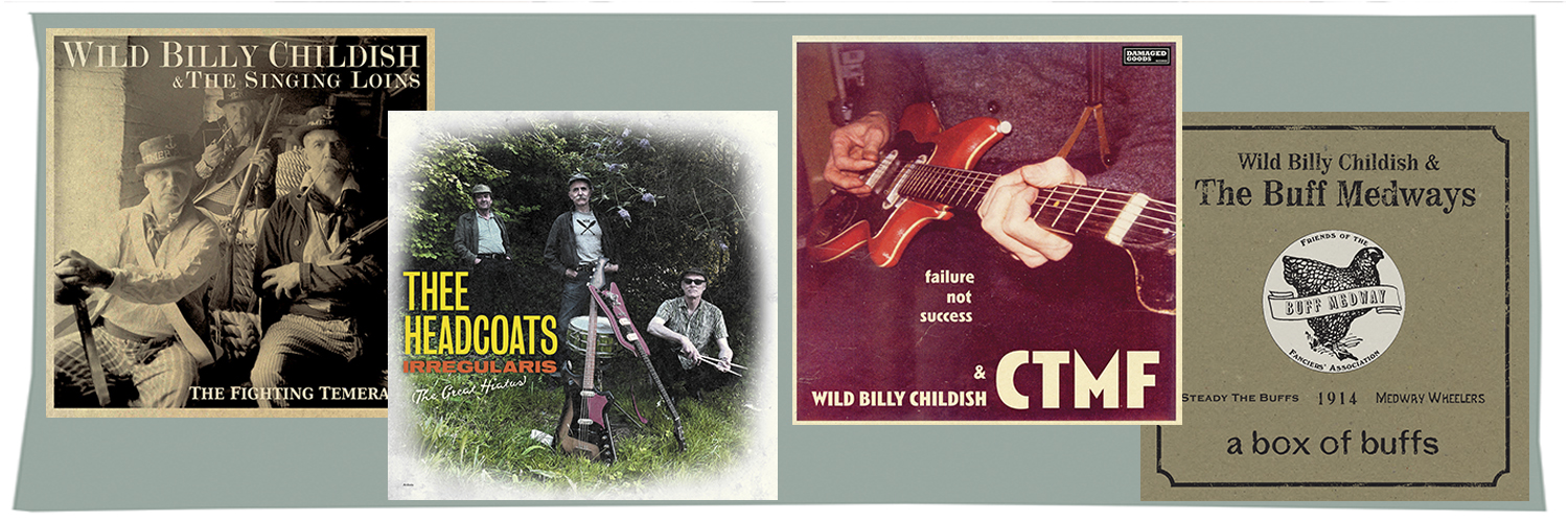 Billy Childish Info banner