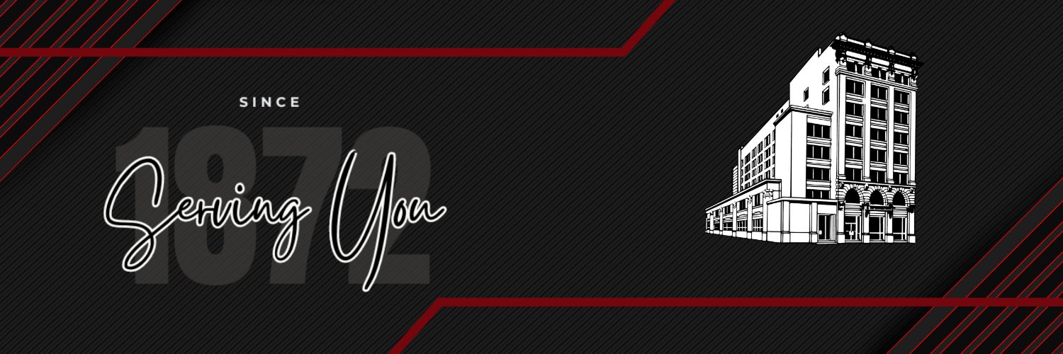 First National Bank banner