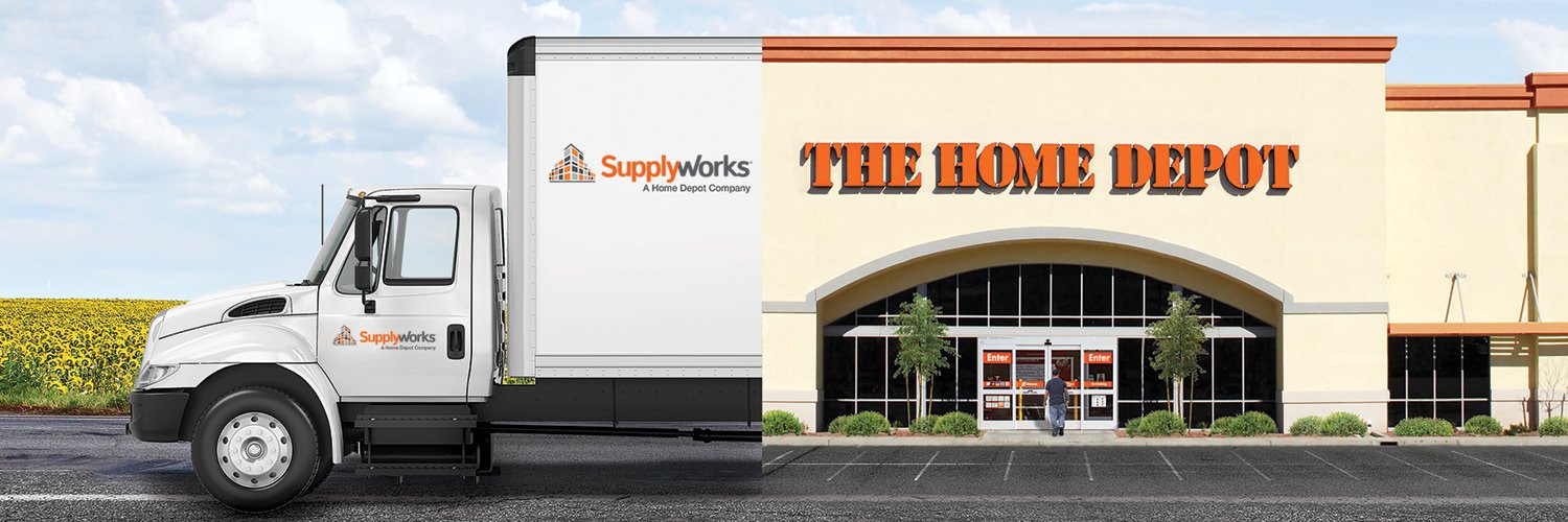 SupplyWorks, A Home Depot Company banner