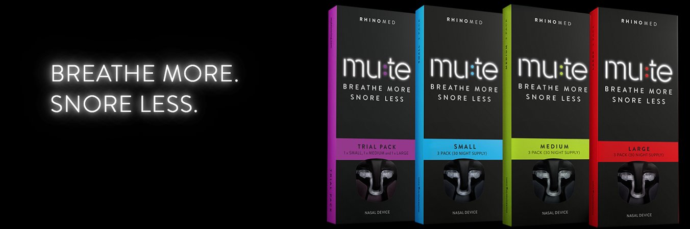 Mute Snoring banner