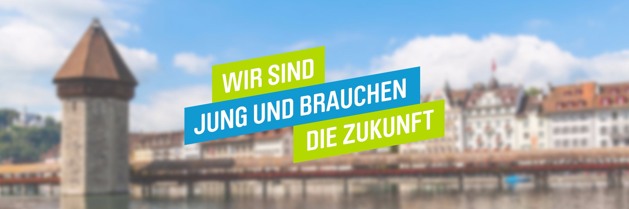 Junge Grünliberale Luzern banner
