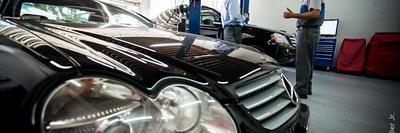 Mercedes Benz Werkst banner