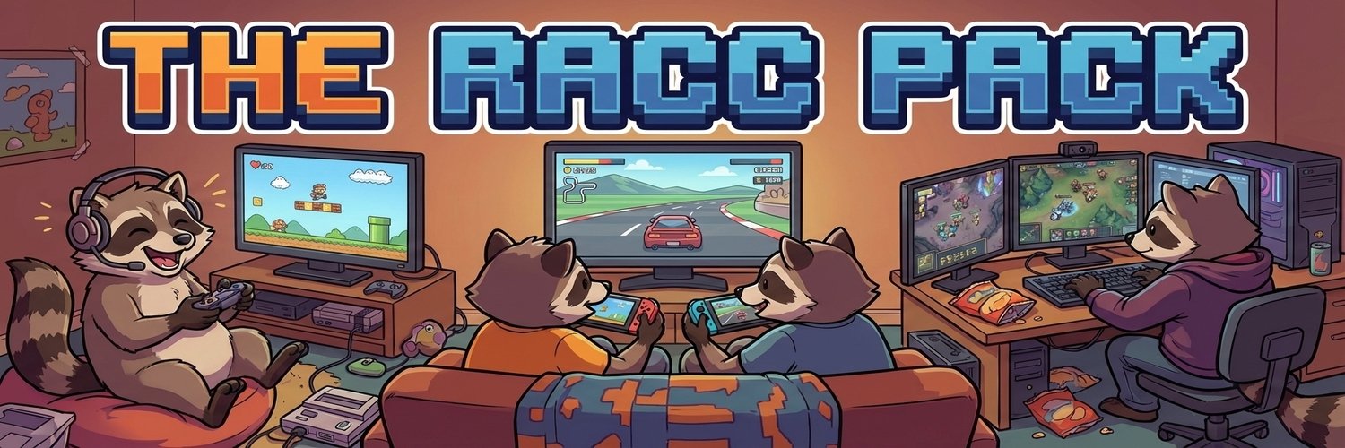 TheRaccPack 🦝 banner