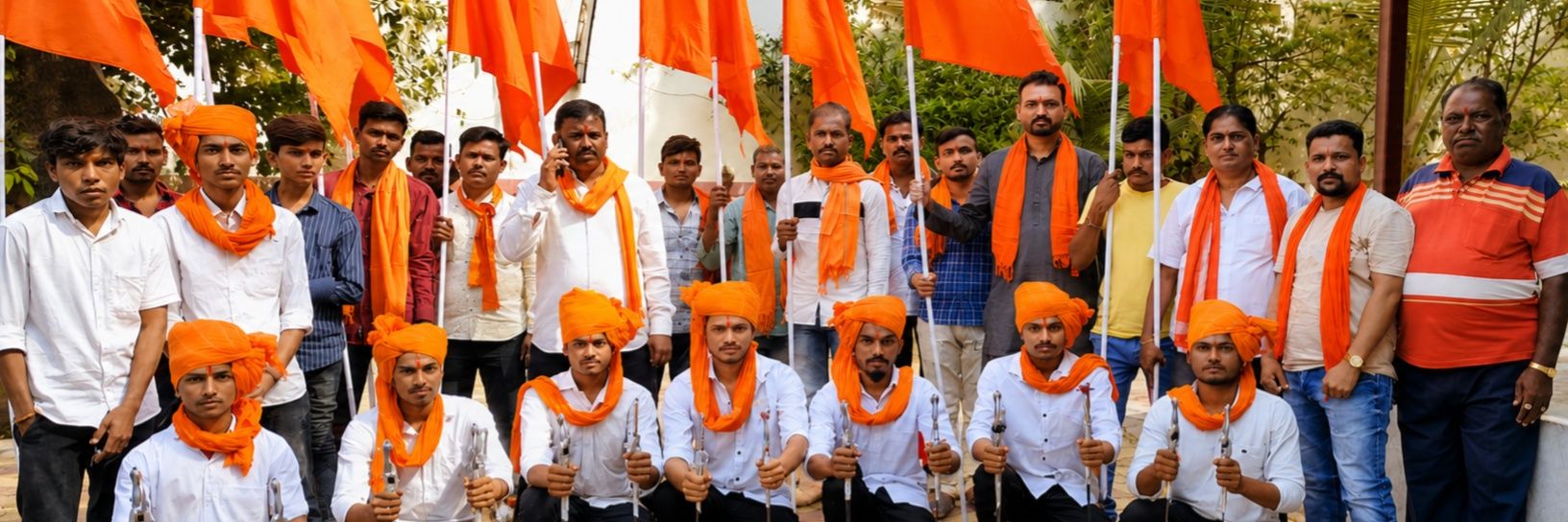 Hindu Yuva Vahini banner