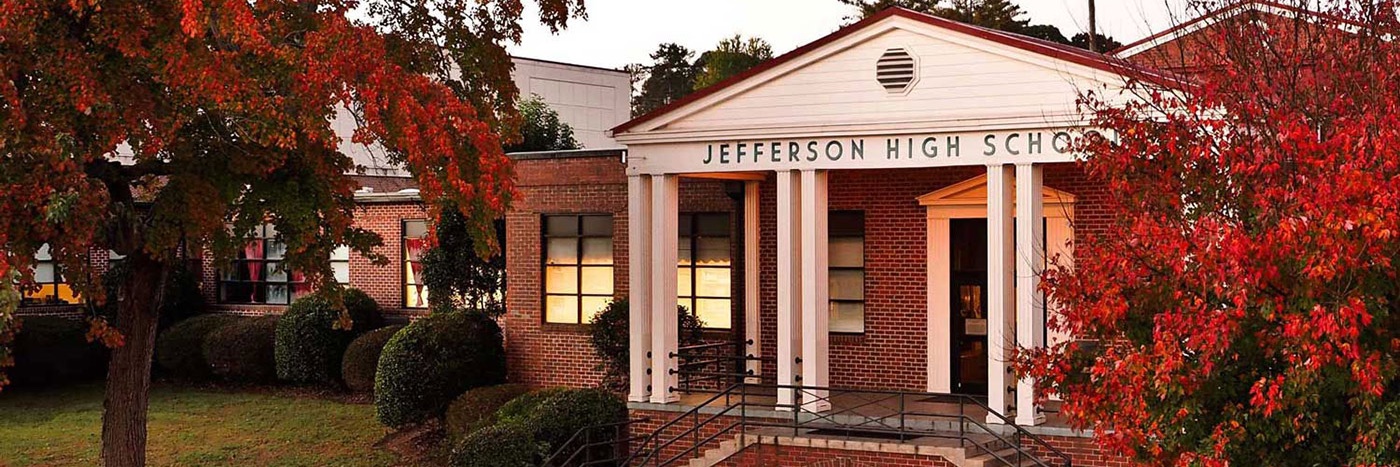 Jefferson High School banner