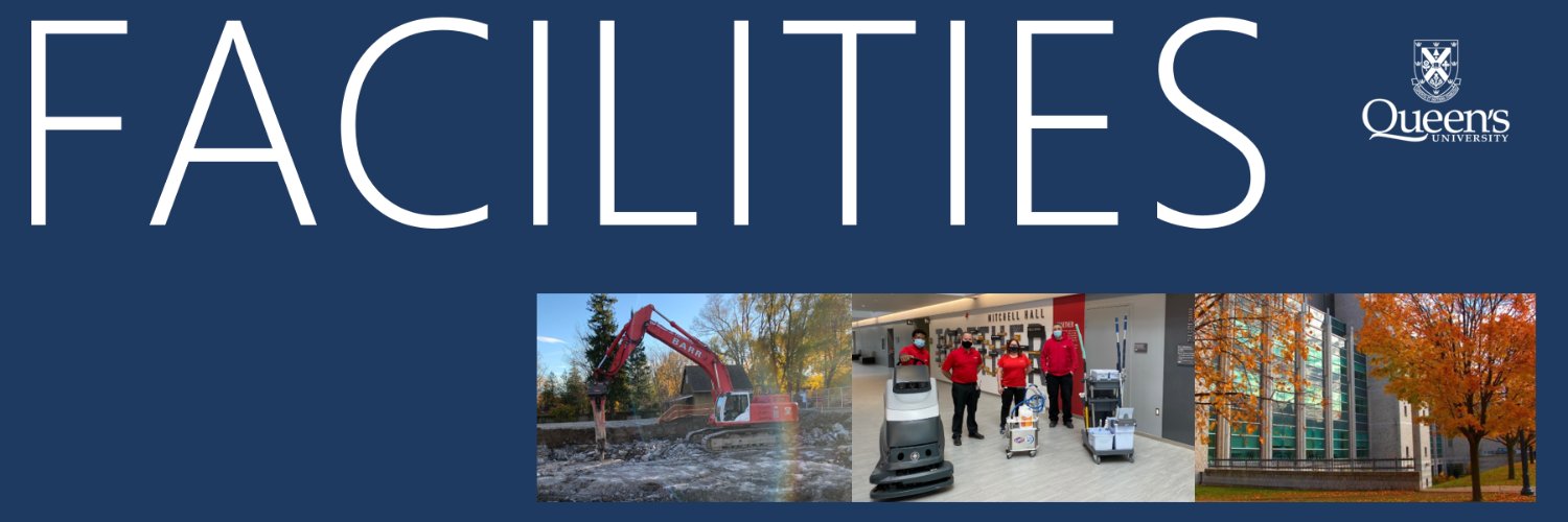 Queen's University Facilities banner