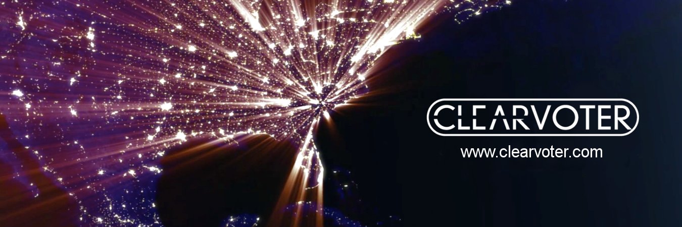 Clearvoter's profile banner image