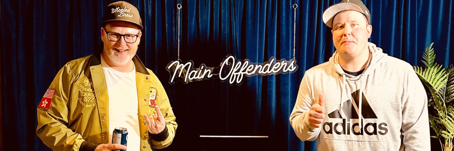 Main Offenders Podcast banner