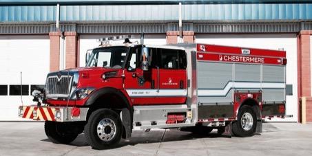 Chestermere Fire banner