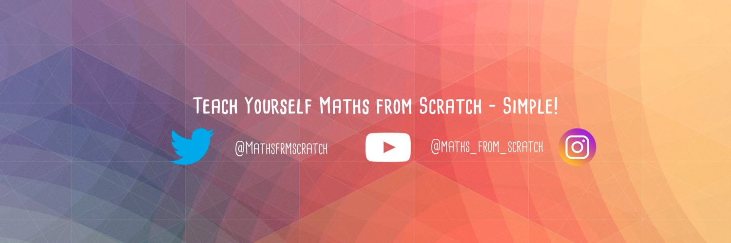 MathsfrmScratch's profile banner image
