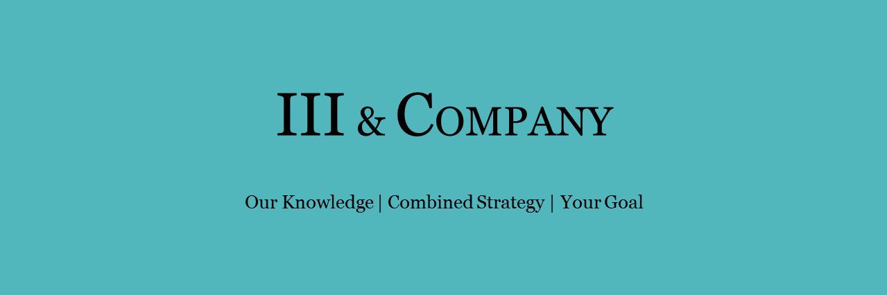 IIIandCompany's profile banner image