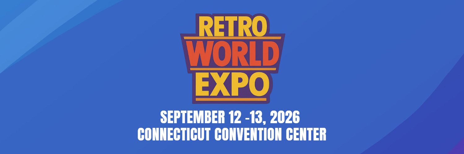 Retro World Expo banner