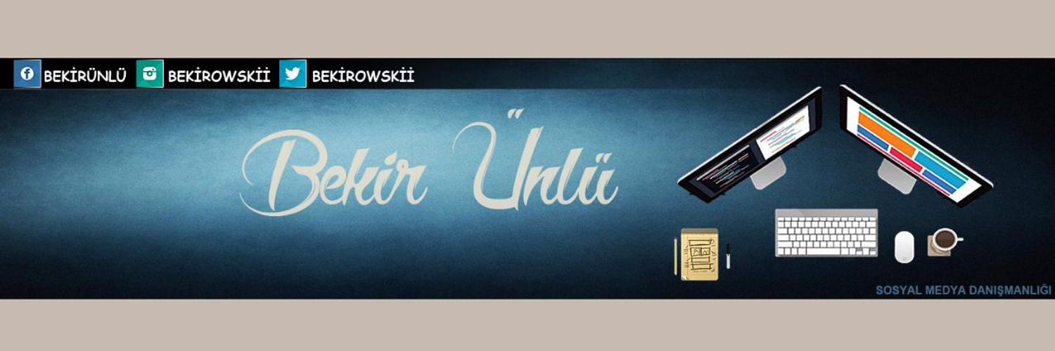 bekirowskii's profile banner image