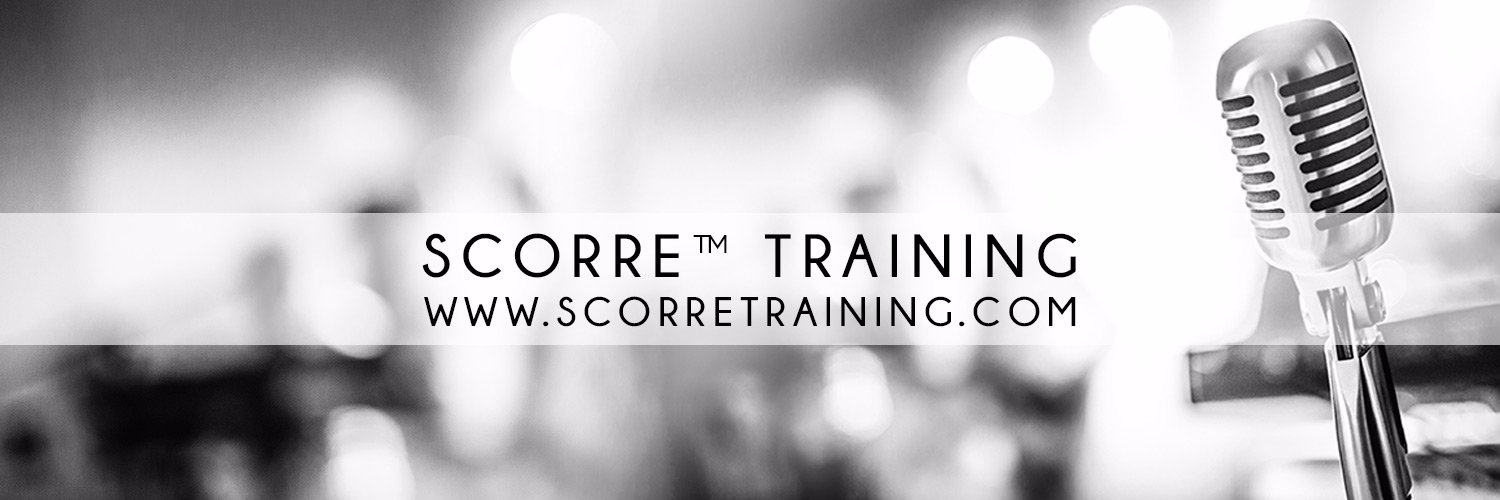 SCORRE Training banner