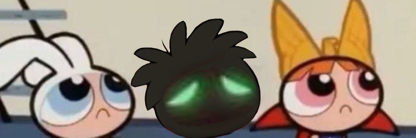 two girls one puffle banner