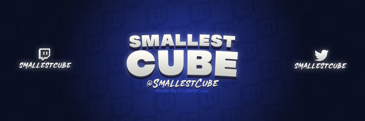SmallestCube's profile banner image