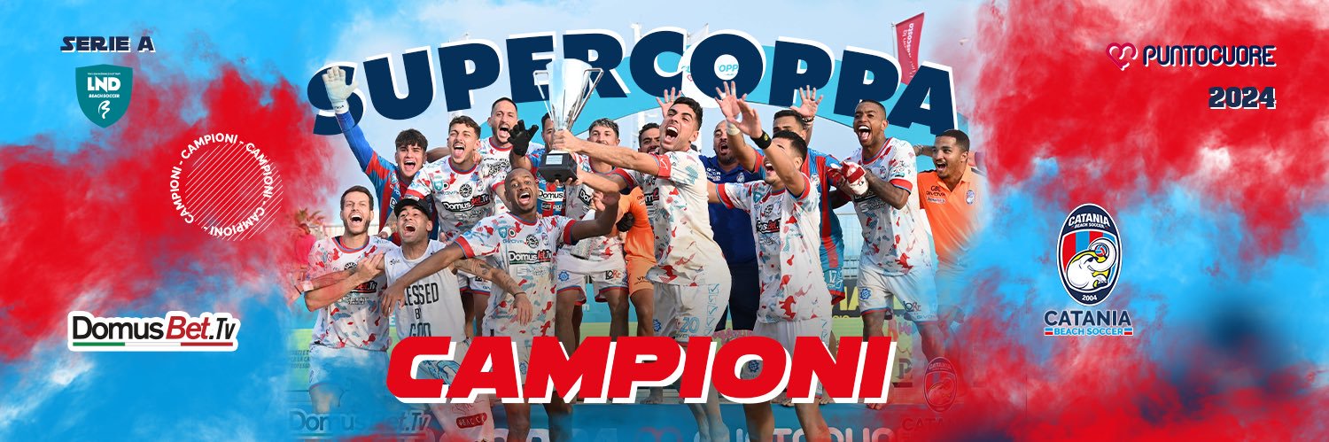 Catania Beach Soccer banner