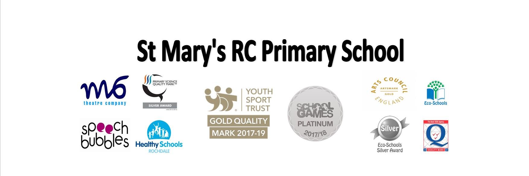 St Mary's RC Primary banner