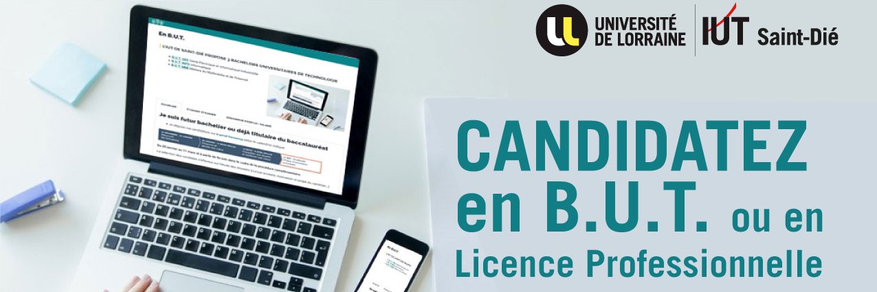 IUT de Saint-Dié banner