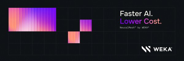 WekaIO Profile Banner