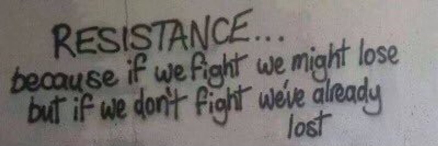 M banner