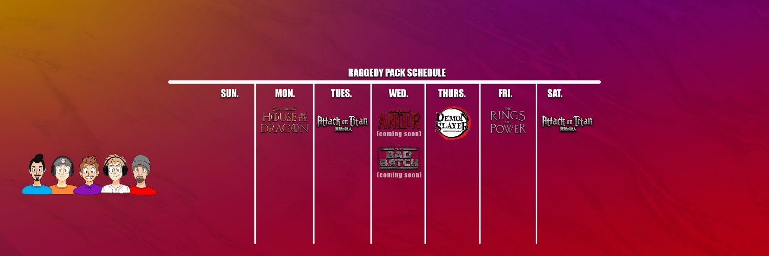 RaggedyPack's profile banner image