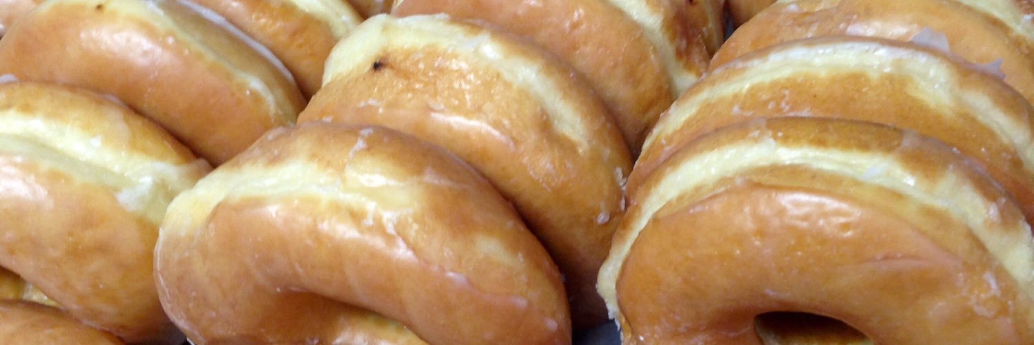 Blue Dot Donuts banner