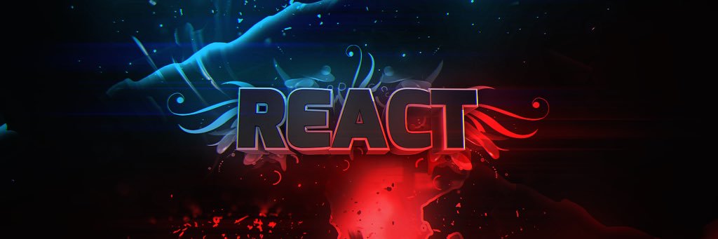 Reahct's profile banner image